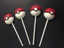 1217 Pokeball 1.5 Inch Round Chocolate Lollipop Mold